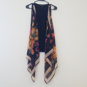 Floral Vest kimono